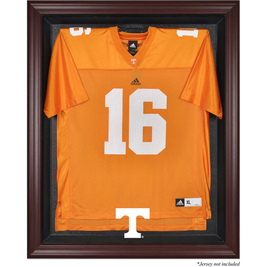 Tennessee Volunteers Mahogany Framed Logo Jersey Display Case