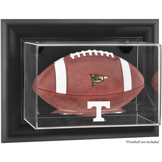 Tennessee Volunteers Black Framed Wall-Mountable Football Display Case