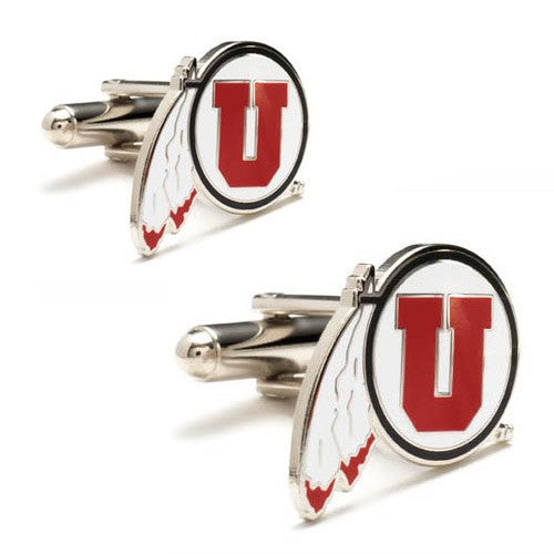 Utah Utes Team Logo Cufflinks