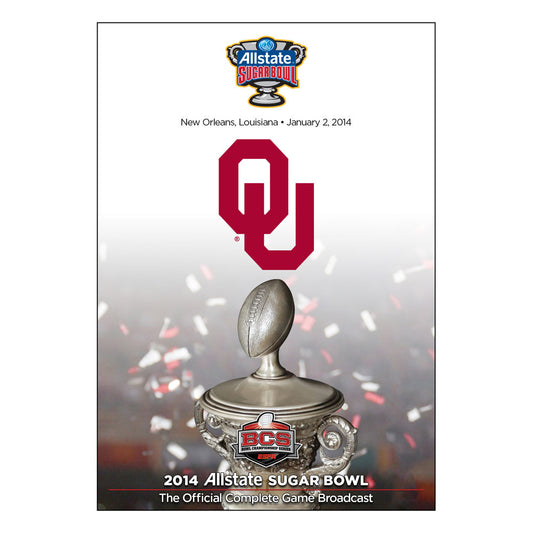 Oklahoma Sooners 2014 Sugar Bowl Champions Game DVD