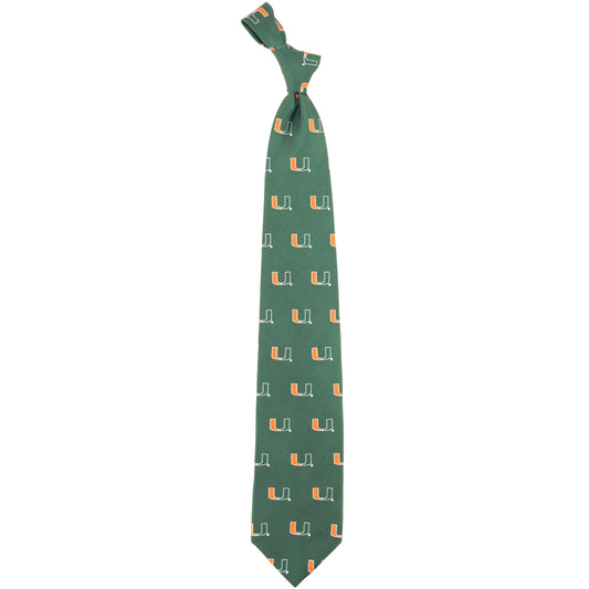 Miami Hurricanes Prep Tie