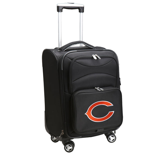 MOJO Black Chicago Bears 21" Softside Spinner Carry-On