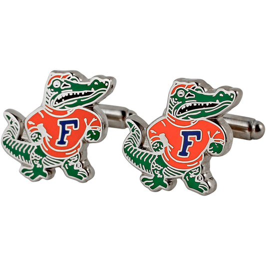 Florida Gators Silver-Plated Logo Cufflinks