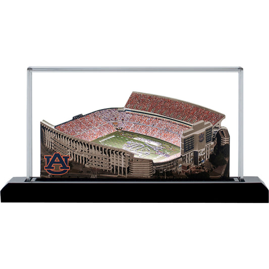 Auburn Tigers 13" x 6" Light Up Stadium with Display Case