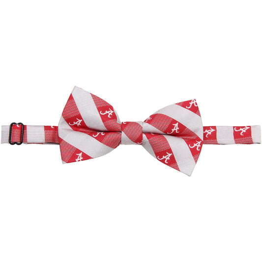 Alabama Crimson Tide Check Bow Tie