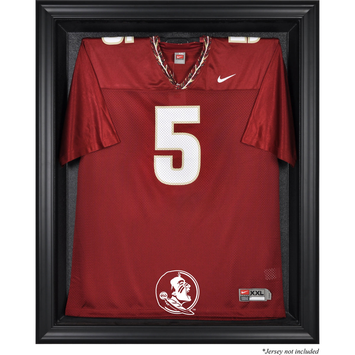 Florida State Seminoles (FSU) Black Framed (2014 - Present Logo) Jersey Display Case
