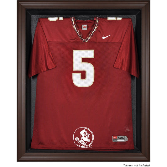 Florida State Seminoles (FSU) Brown Framed (2014 - Present Logo) Jersey Display Case
