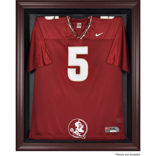 Florida State Seminoles (FSU) Mahogany Framed (2014 - Present Logo) Jersey Display Case