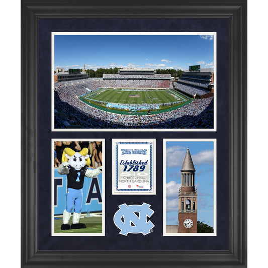 North Carolina Tar Heels Framed 20" x 24" Kenan Memorial Stadium 3-Opening Collage