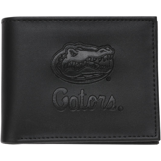 Men's Black Florida Gators Hybrid Bi-Fold Wallet