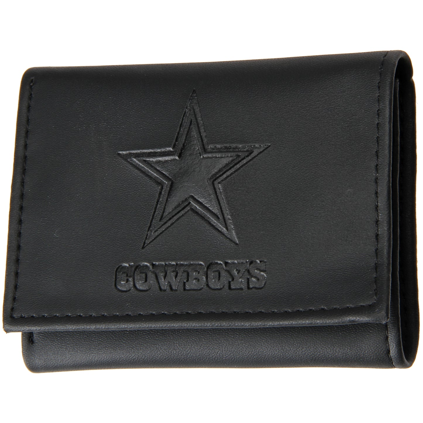 Men's Black Dallas Cowboys Hybrid Tri-Fold Wallet