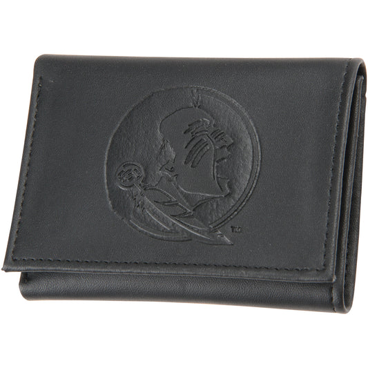 Men's Black Florida State Seminoles Hybrid Tri-Fold Wallet