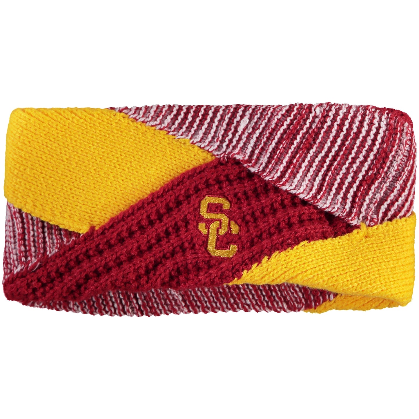 Women's ZooZatz USC Trojans Criss Cross Headband