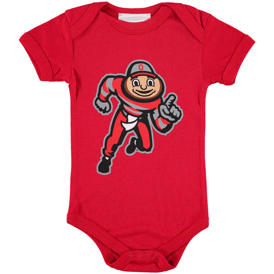 Infant Scarlet Ohio State Buckeyes Big Logo Bodysuit