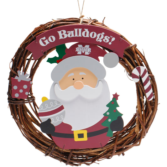 Mississippi State Bulldogs 13" Wreath