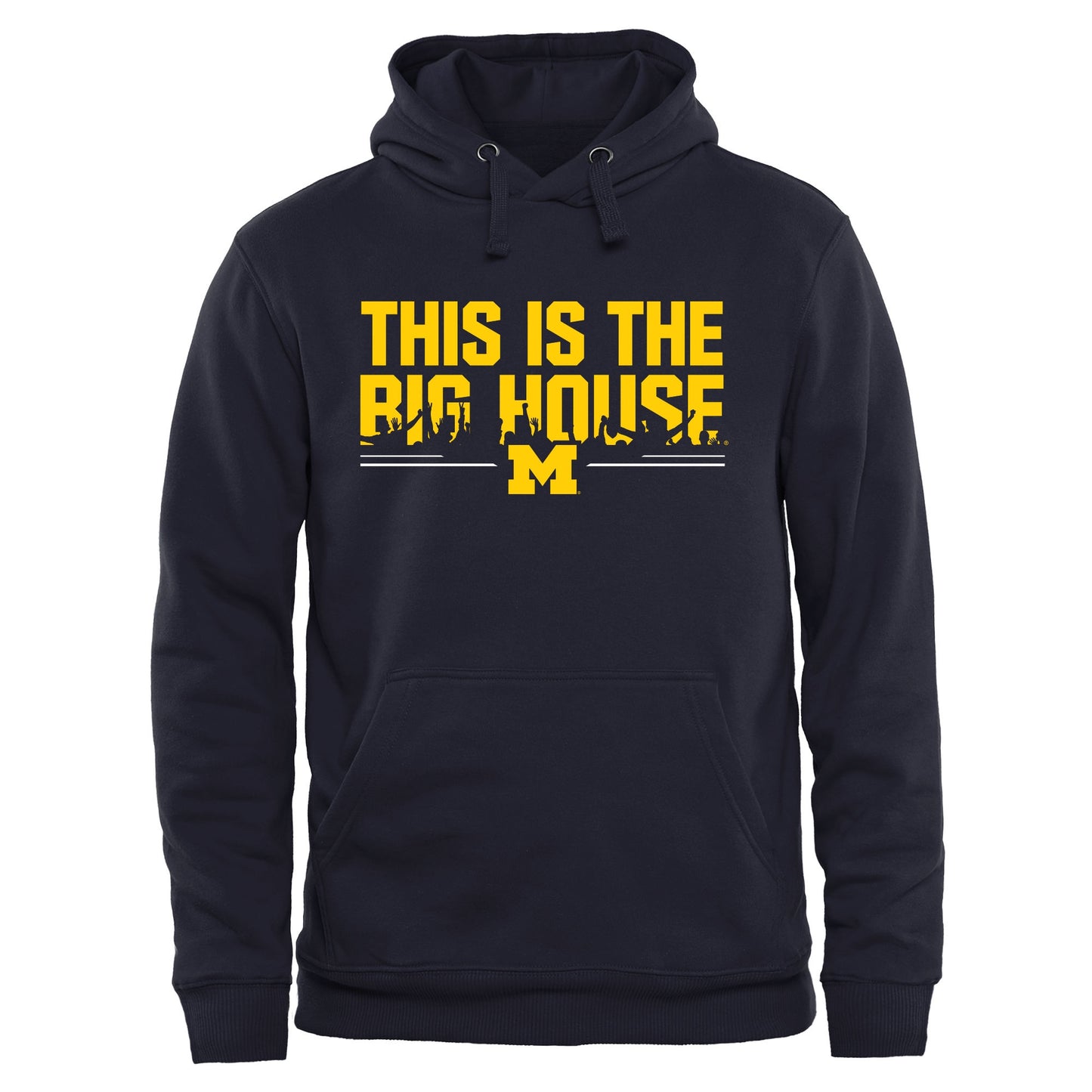Men's Navy Michigan Wolverines Our House Pullover Hoodie