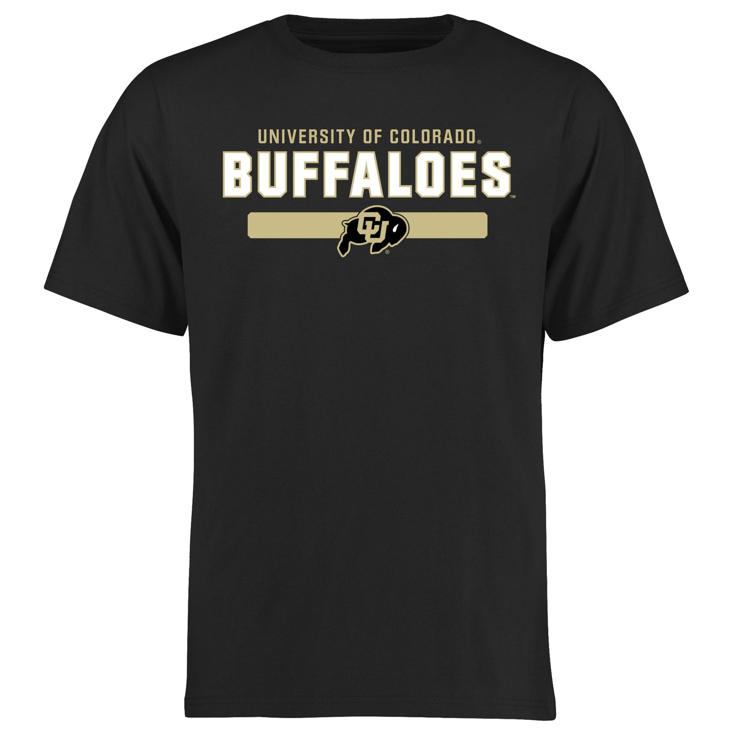 Men's Black Colorado Buffaloes Team Strong T-Shirt