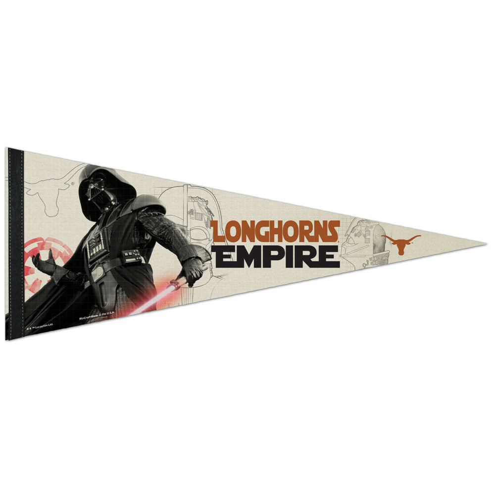 WinCraft Texas Longhorns Star Wars 12" x 30" Darth Vader Pennant