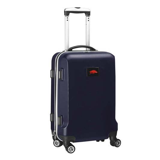 Navy Arkansas Razorbacks 20" 8-Wheel Hardcase Spinner Carry-On