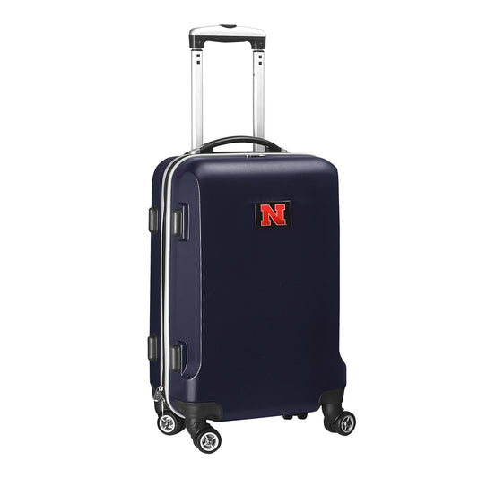 Navy Nebraska Huskers 20" 8-Wheel Hardcase Spinner Carry-On