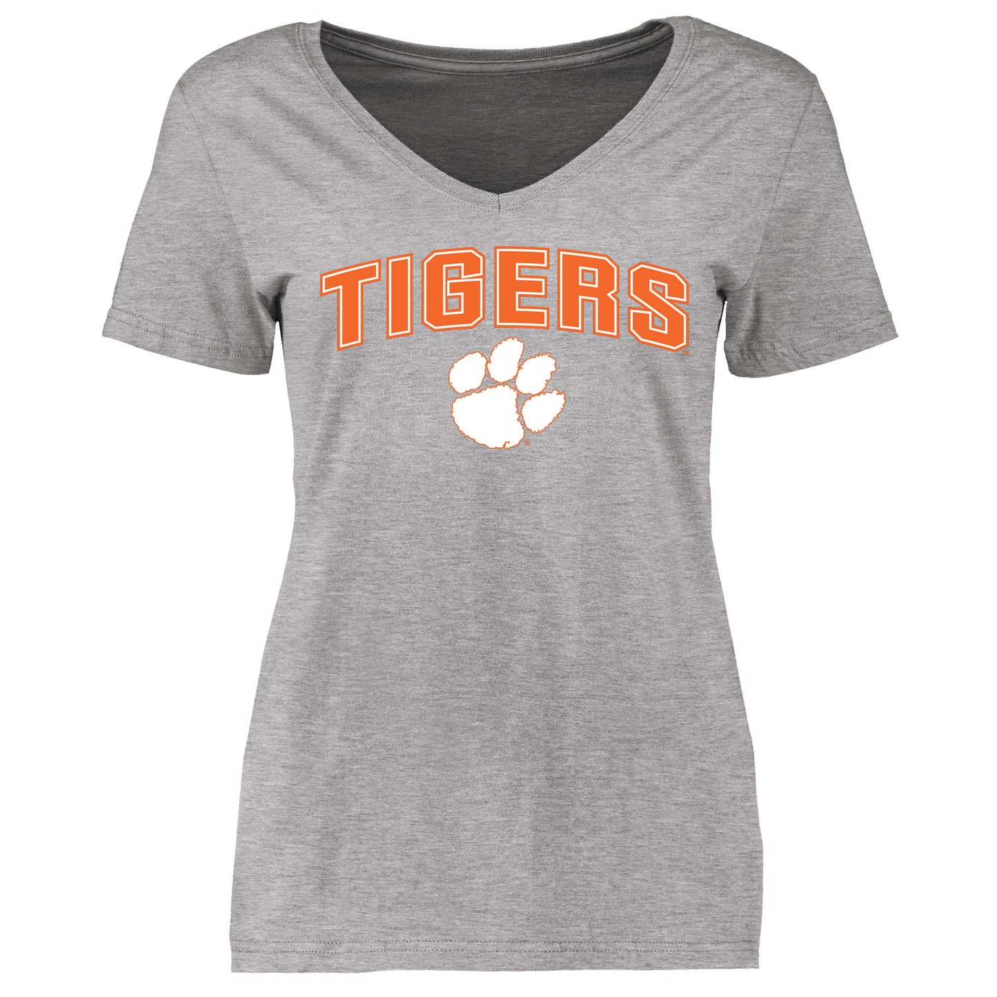 Women's Ash Clemson Tigers Proud Mascot T-Shirt