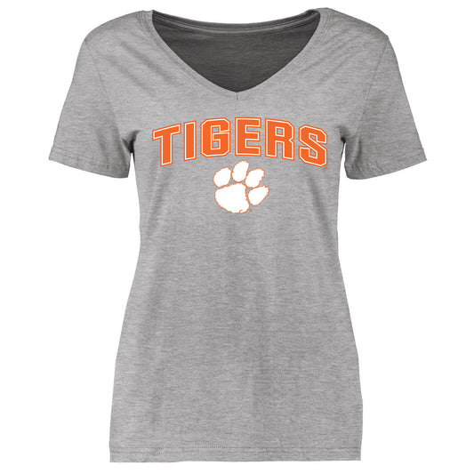 Women's Ash Clemson Tigers Proud Mascot T-Shirt