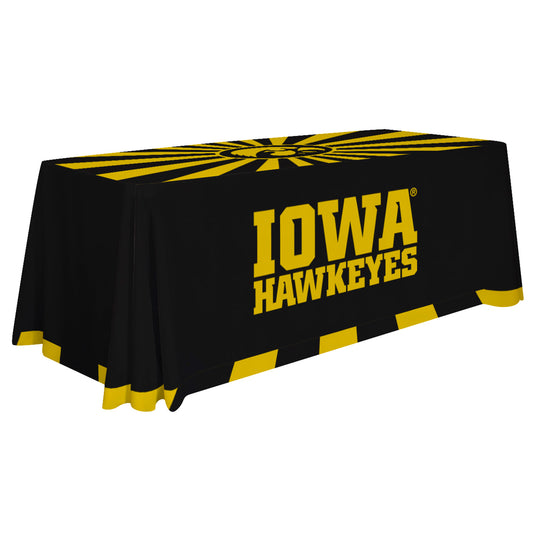 Iowa Hawkeyes 6' Wordmark Table Throw