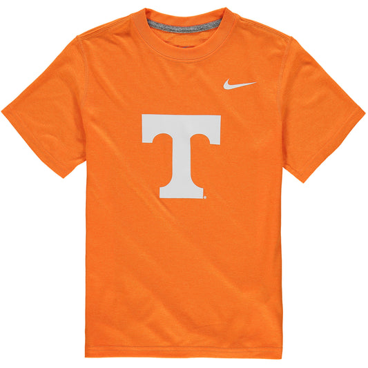 Youth Nike Tennessee Volunteers Tennessee Orange Logo Legend Performance T-Shirt