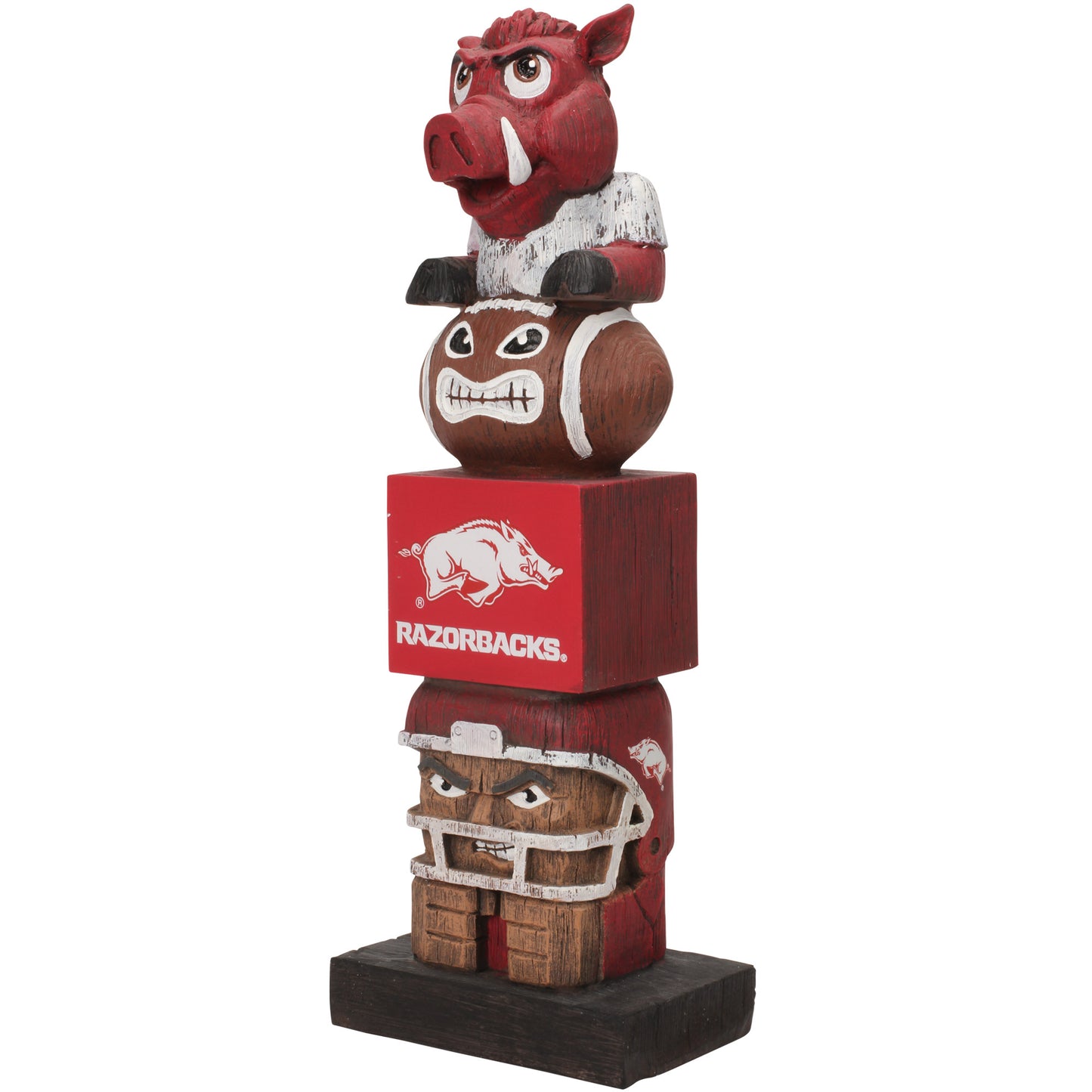 Arkansas Razorbacks Tiki Totem