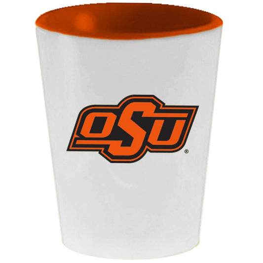 Oklahoma State Cowboys 2oz. Inner Color Ceramic Cup