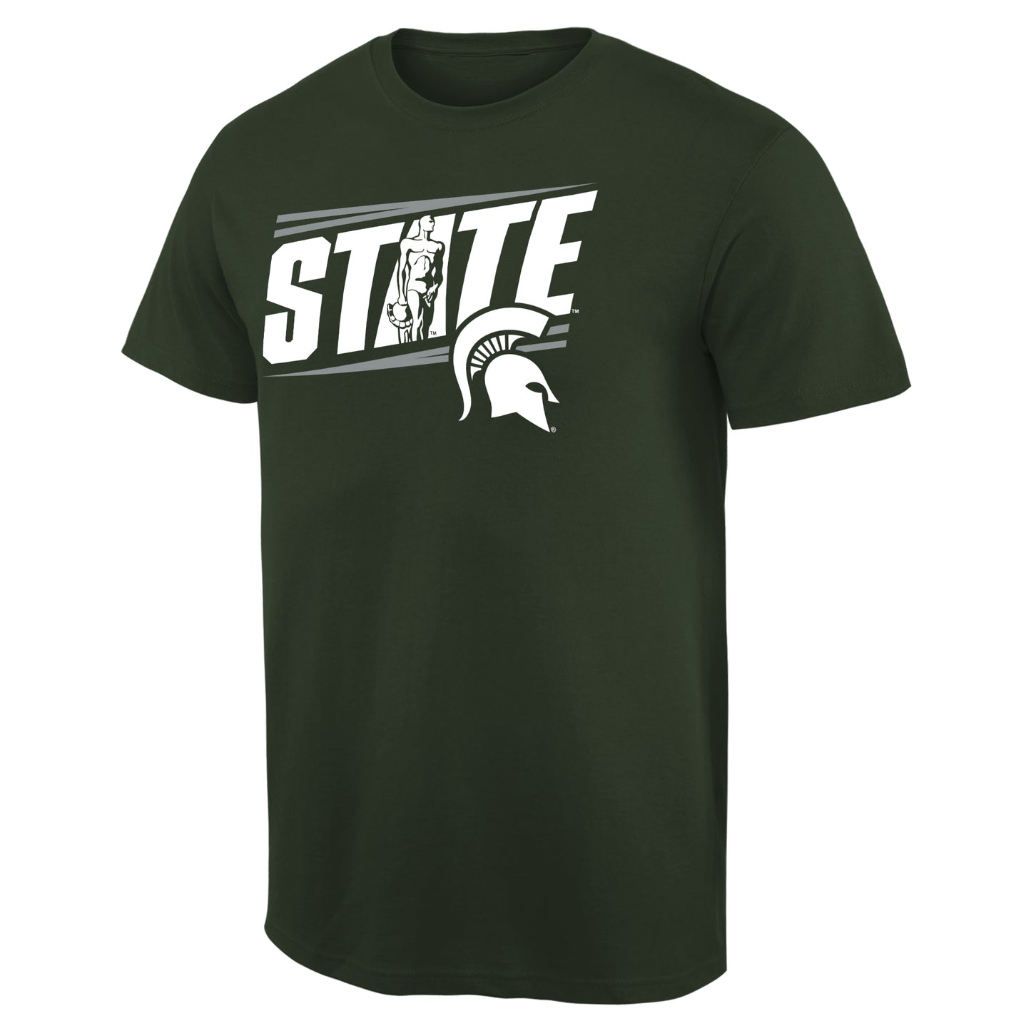 Men's Green Michigan State Spartans Hometown Collection State T-Shirt