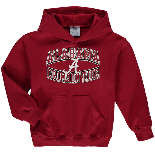 Youth Champion Crimson Alabama Crimson Tide Powerblend Pullover Hoodie