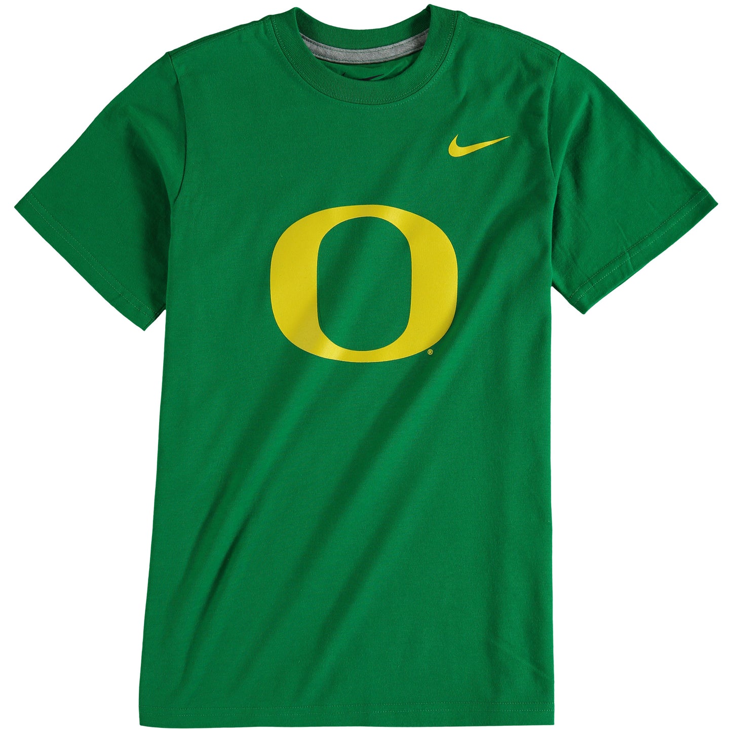 Youth Nike Green Oregon Ducks Cotton Logo T-Shirt