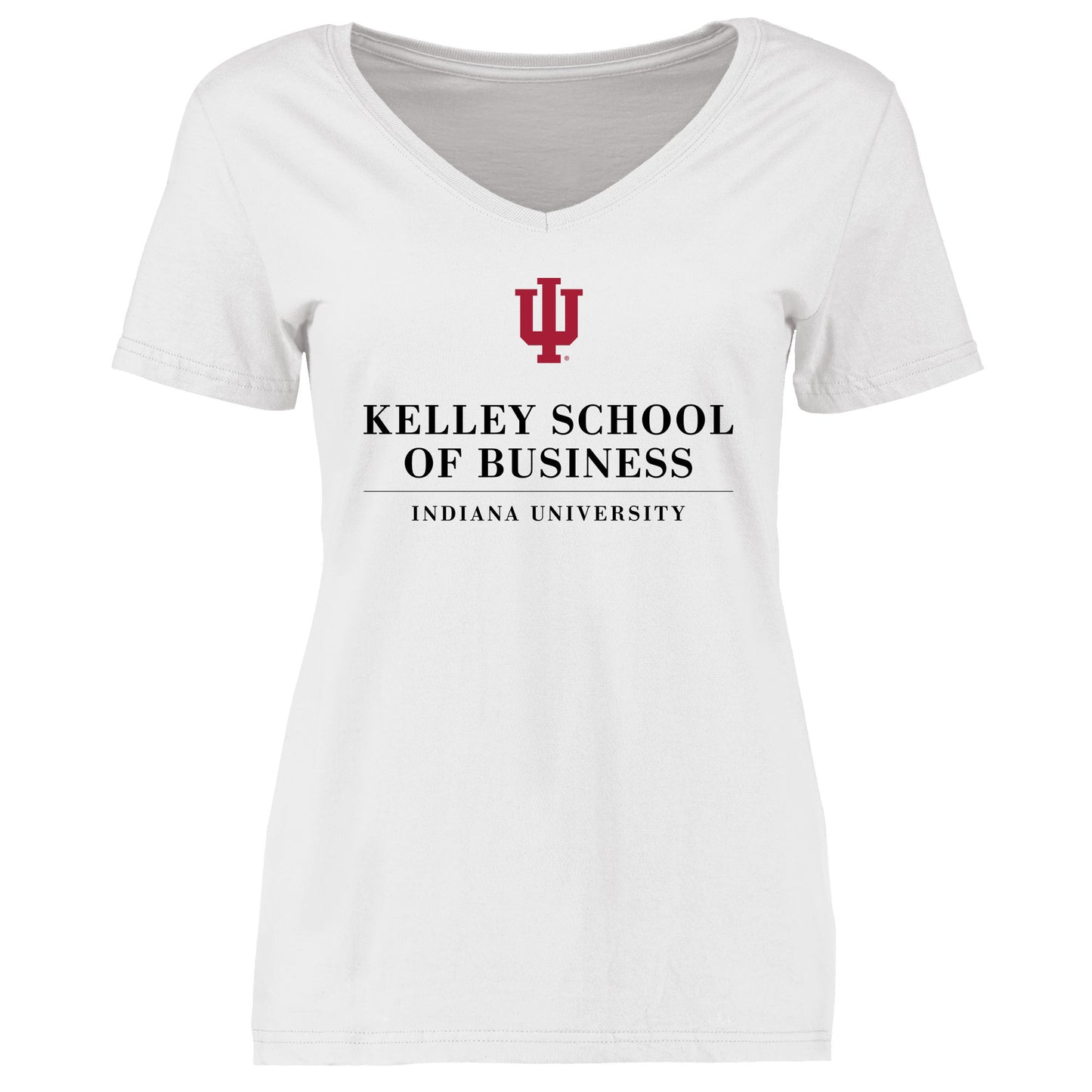 Women's White Indiana Hoosiers Kelley School of Business T-Shirt