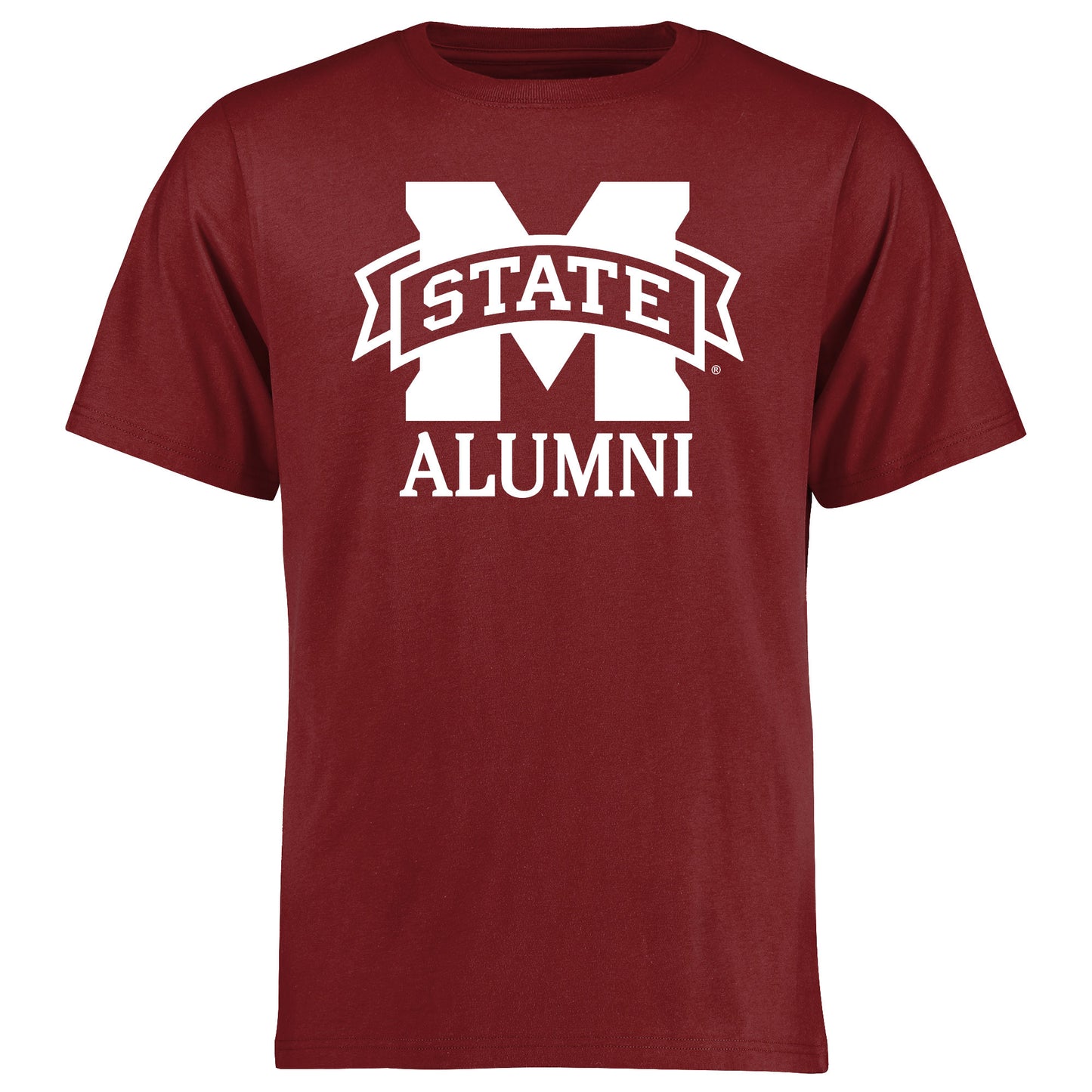 Men's Maroon Mississippi State Bulldogs Wordmark Alumni T-Shirt