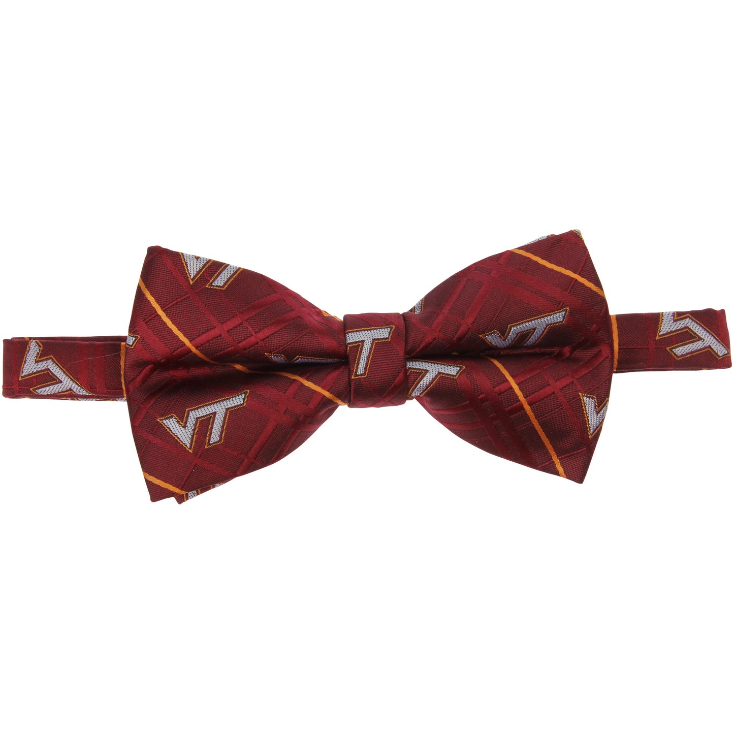 Men's Maroon Virginia Tech Hokies Oxford Bow Tie