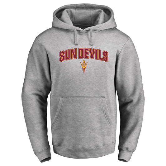 Men's Ash Arizona State Sun Devils Proud Mascot Pullover Hoodie