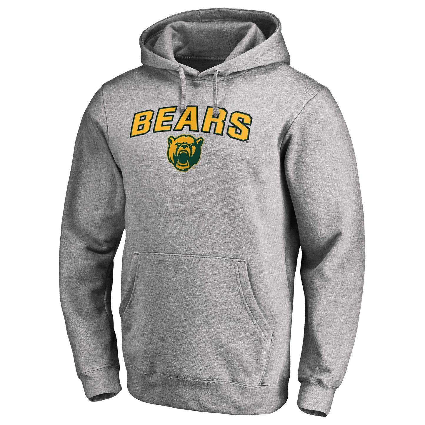 Men's Ash Baylor Bears Proud Mascot Pullover Hoodie