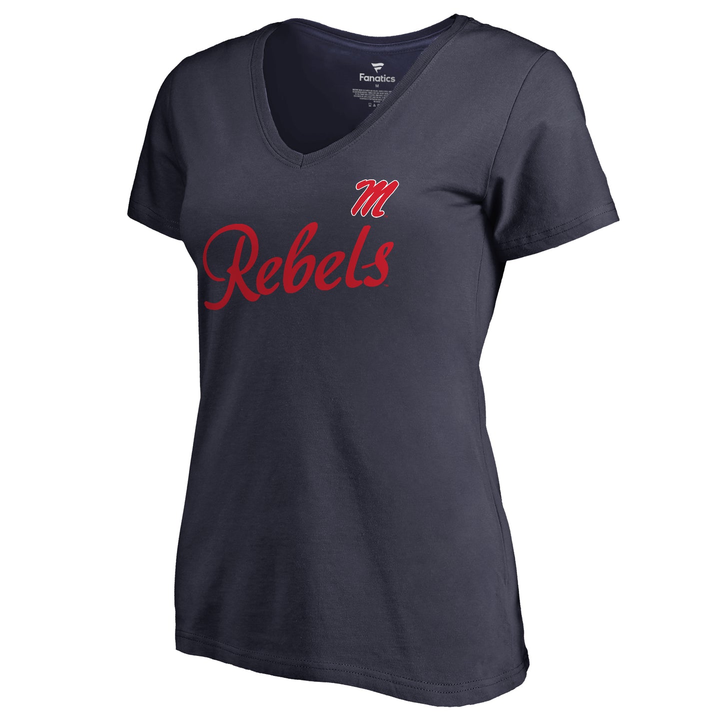 Women's Navy Ole Miss Rebels Dora T-Shirt