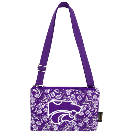 Women's Kansas State Wildcats Bloom Crossbody Purse