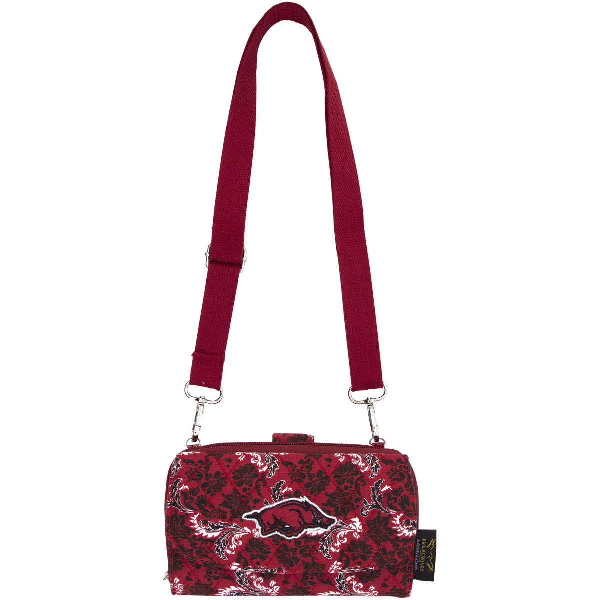 Women's Arkansas Razorbacks Bloom Crossbody Wallet