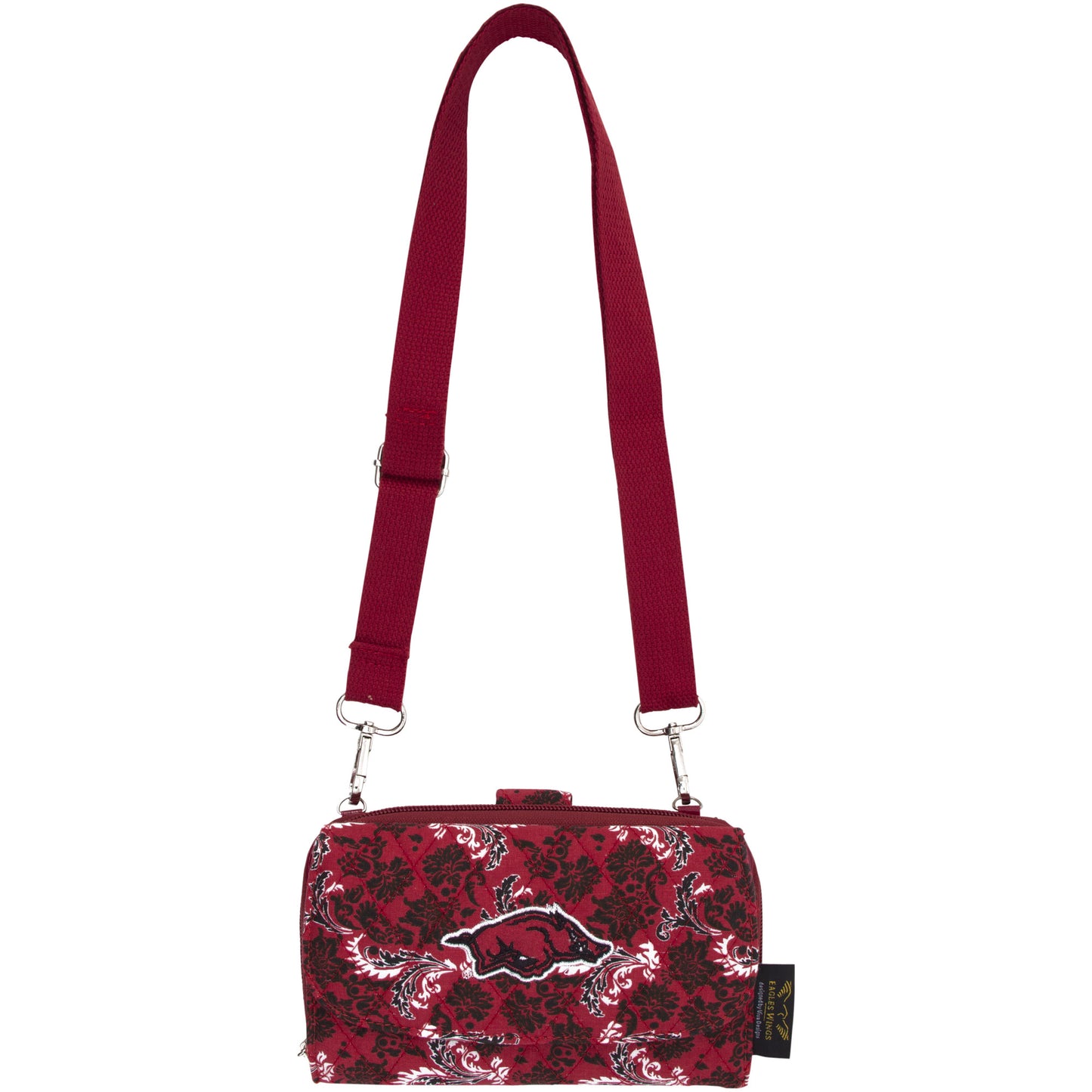 Women's Arkansas Razorbacks Bloom Crossbody Wallet