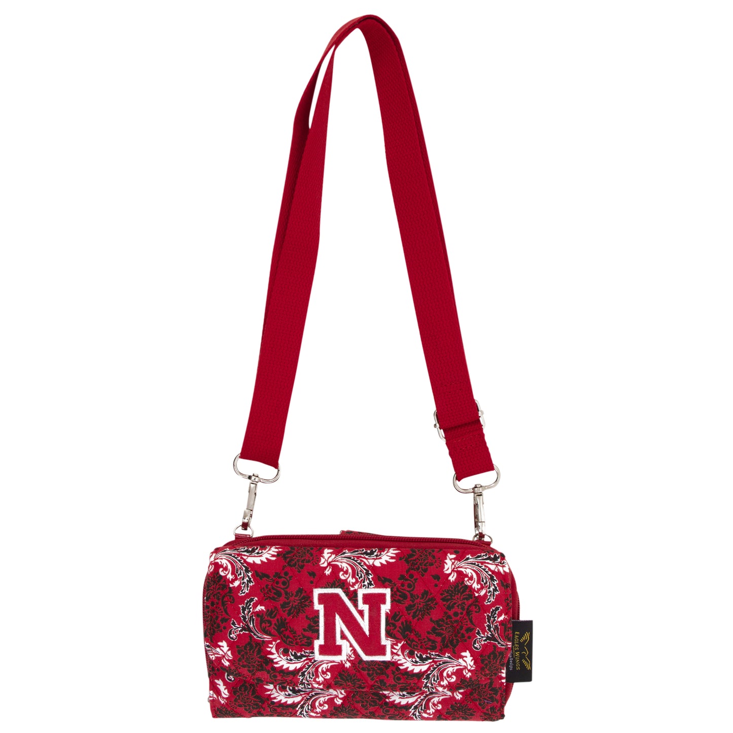 Women's Nebraska Huskers Bloom Crossbody Wallet