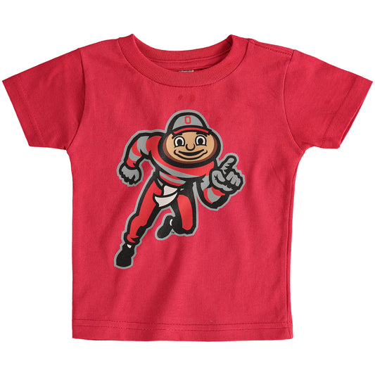 Infant Scarlet Ohio State Buckeyes Big Logo T-Shirt