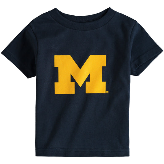 Toddler Navy Michigan Wolverines Big Logo T-Shirt