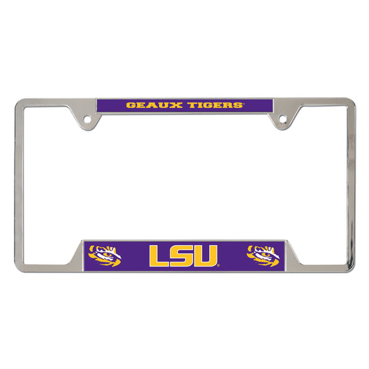 WinCraft LSU Tigers License Plate Frame