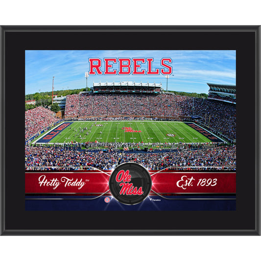 Ole Miss Rebels 10.5" x 13" Sublimated Team Plaque