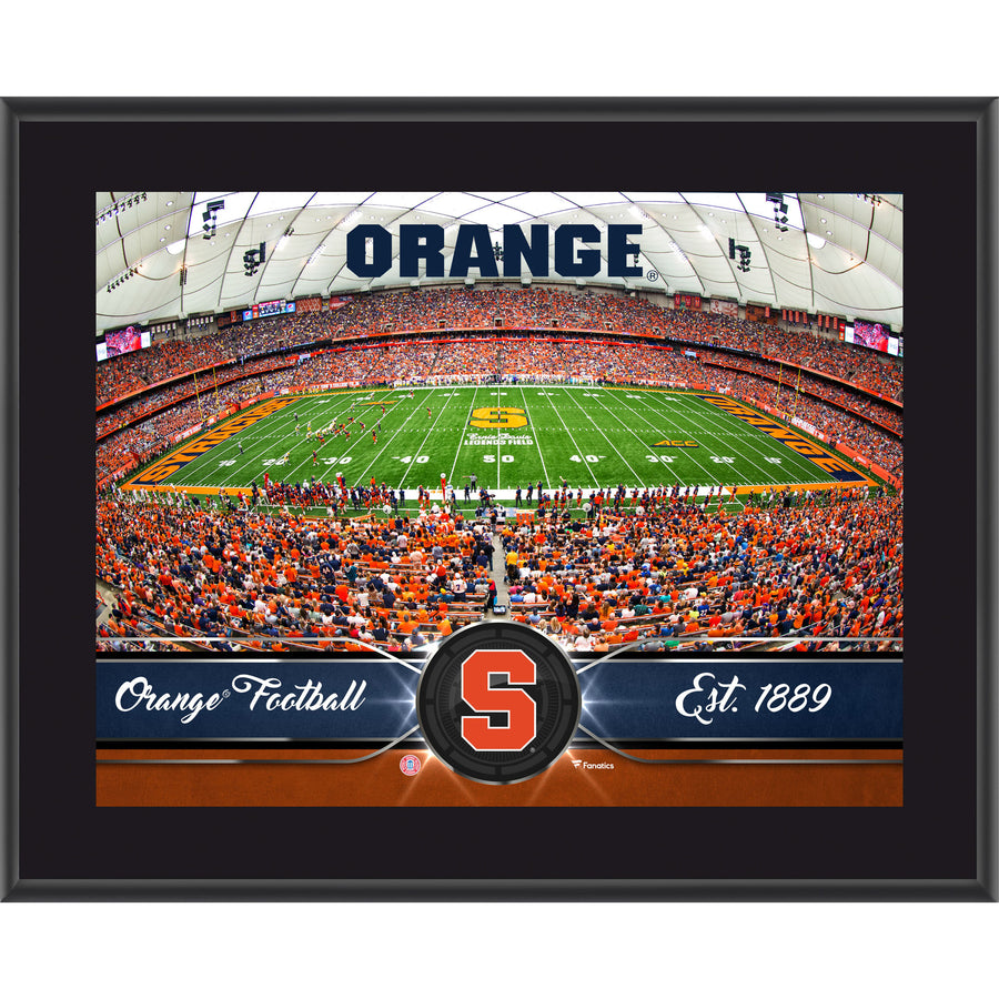 Syracuse Orange 10.5" x 13" Sublimated Team Plaque