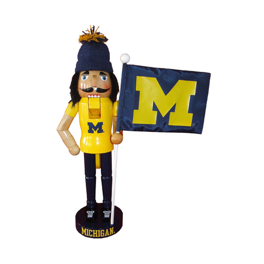 Michigan Wolverines 12" Mascot Nutcracker