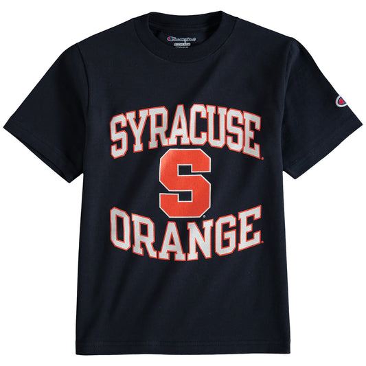 Youth Champion Navy Syracuse Orange Circling Team Jersey T-Shirt